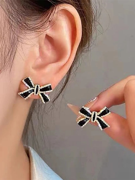 1 Pair Stud Earrings For Women's Birthday Party Evening Prom Alloy Classic Fashion - LuckyFash™