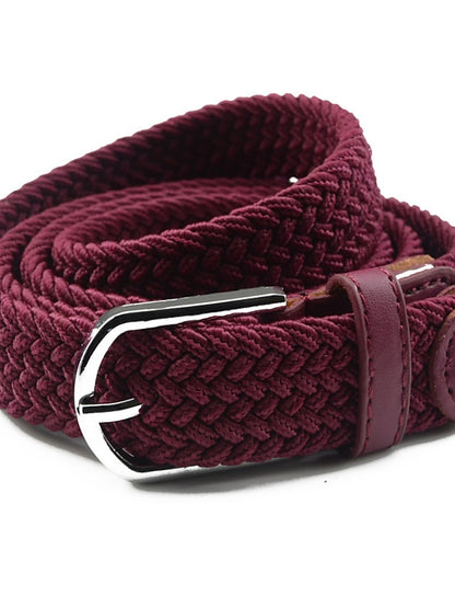 Waist Belt Party Wedding Street Casual Black White Belt Pure Color Fabric Red Gray Fall Winter for Women - LuckyFash™