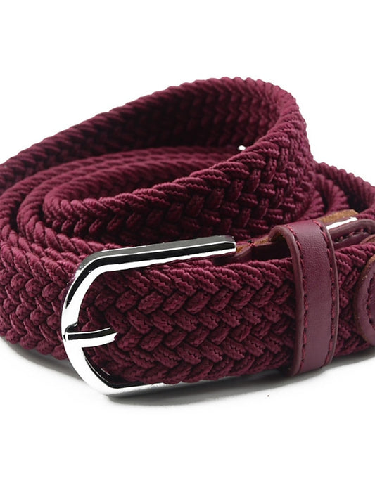 Waist Belt Party Wedding Street Casual Black White Belt Pure Color Fabric Red Gray Fall Winter for Women - LuckyFash™