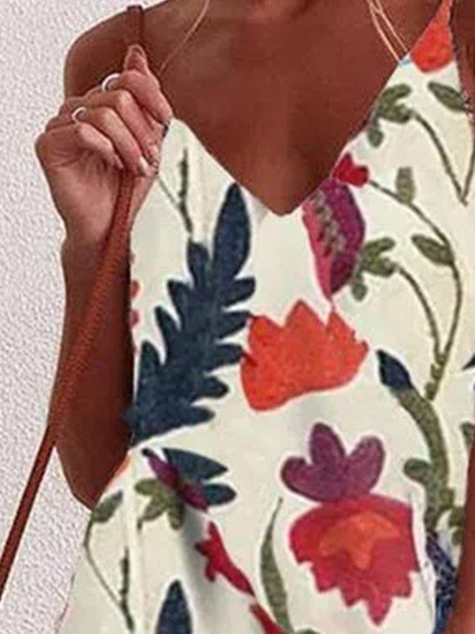 Vintage Boho Holiday Comfortable Casual Sleeveless Dresses - LuckyFash™