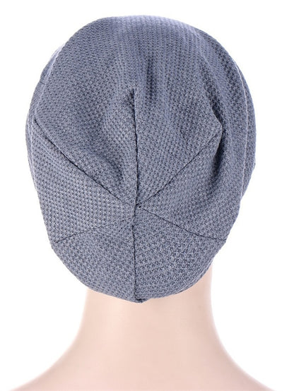 1PC New Women Simple Turban Hat Muslim Hijab Hair Protection Cap Ladies Hijab Solid Color Comfortable  Head Wrap Head Scarf - LuckyFash™