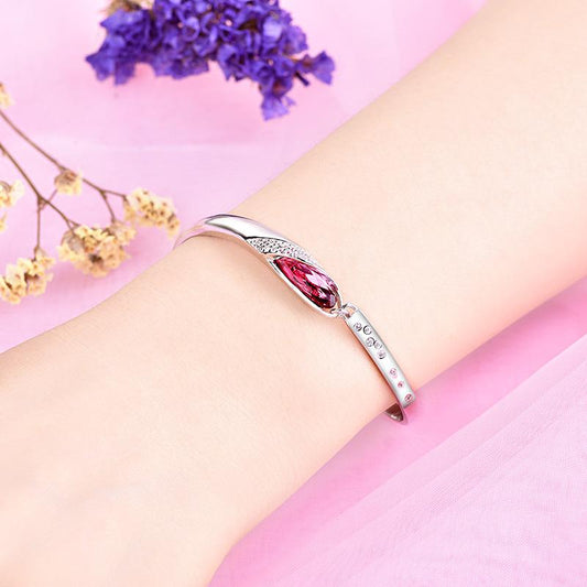 Women 12 Zodiac Signs Silver Bracelet - LuckyFash™