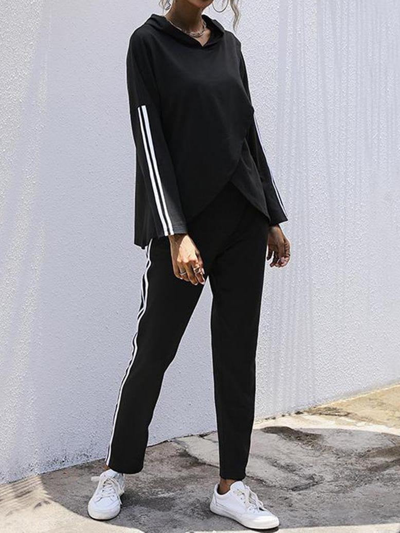 Women Fashion Solid Sportswear Suit - LuckyFash™