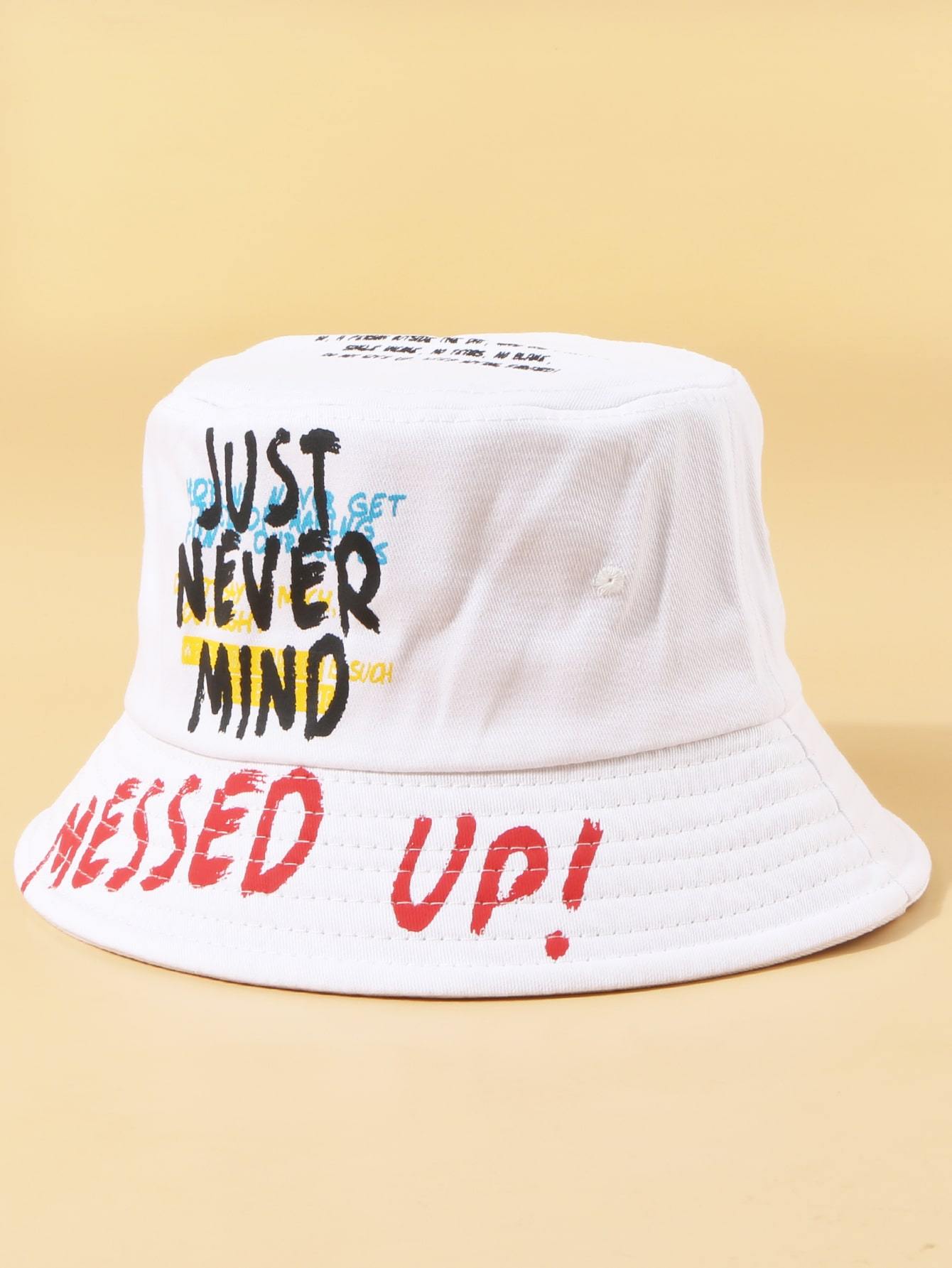 Women Letter Graphic Bucket Hat - LuckyFash™