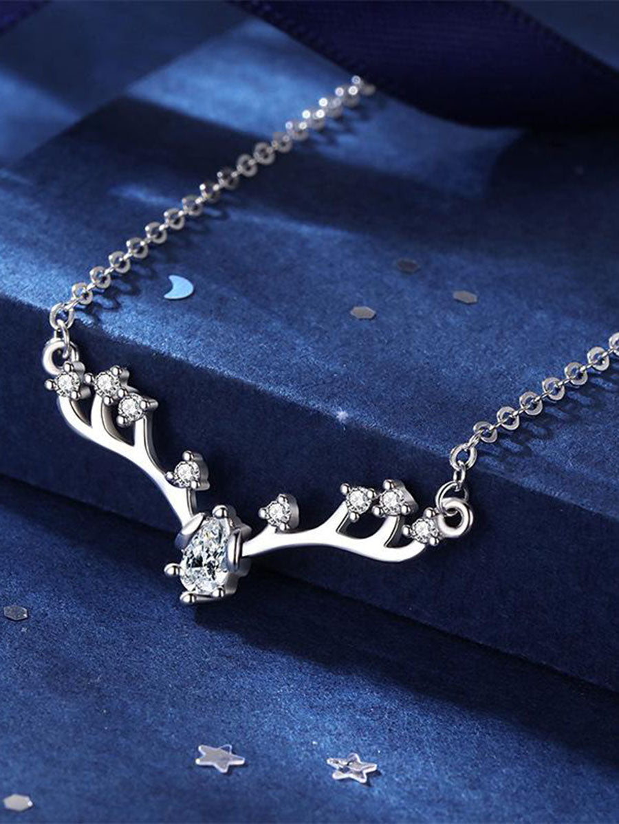 Women Silver Necklace - LuckyFash™