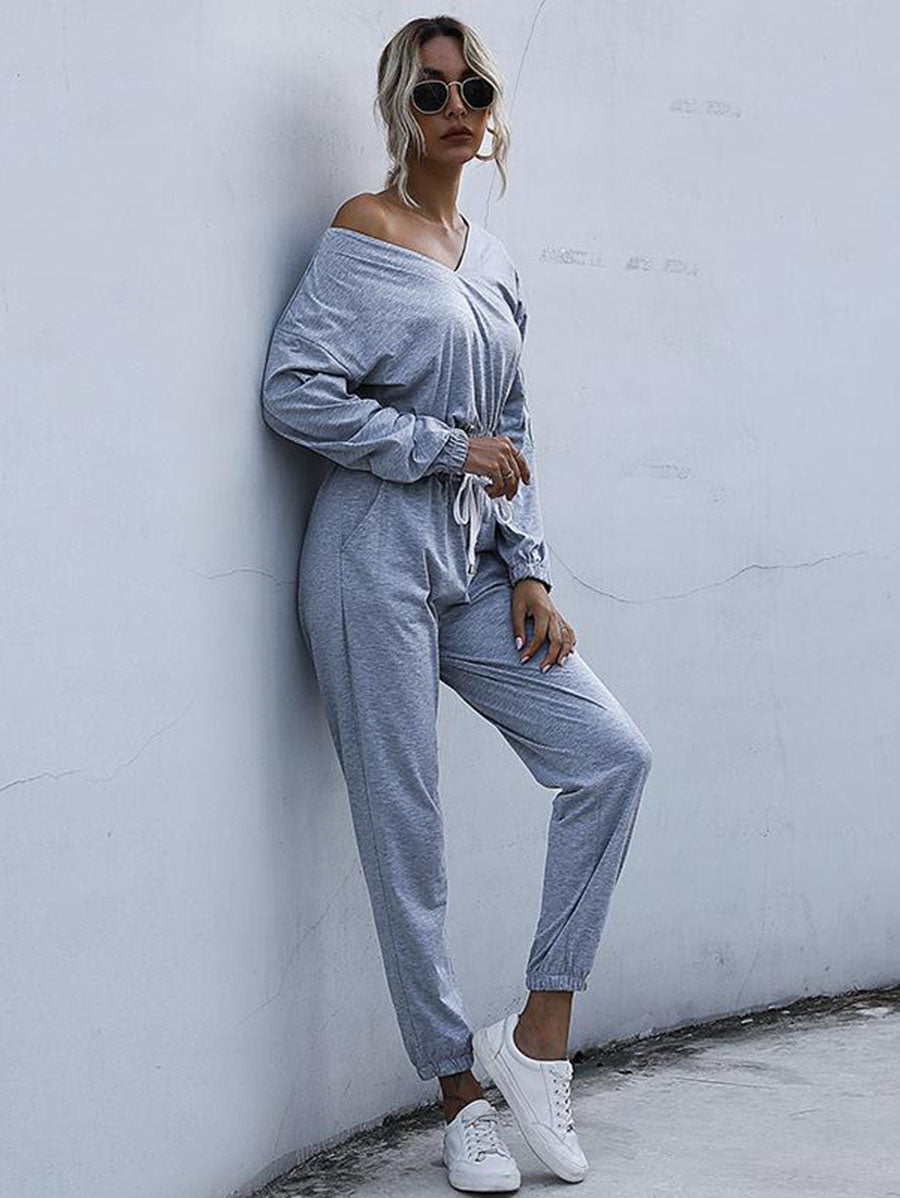 Women Solid Sportswear Suit - LuckyFash™