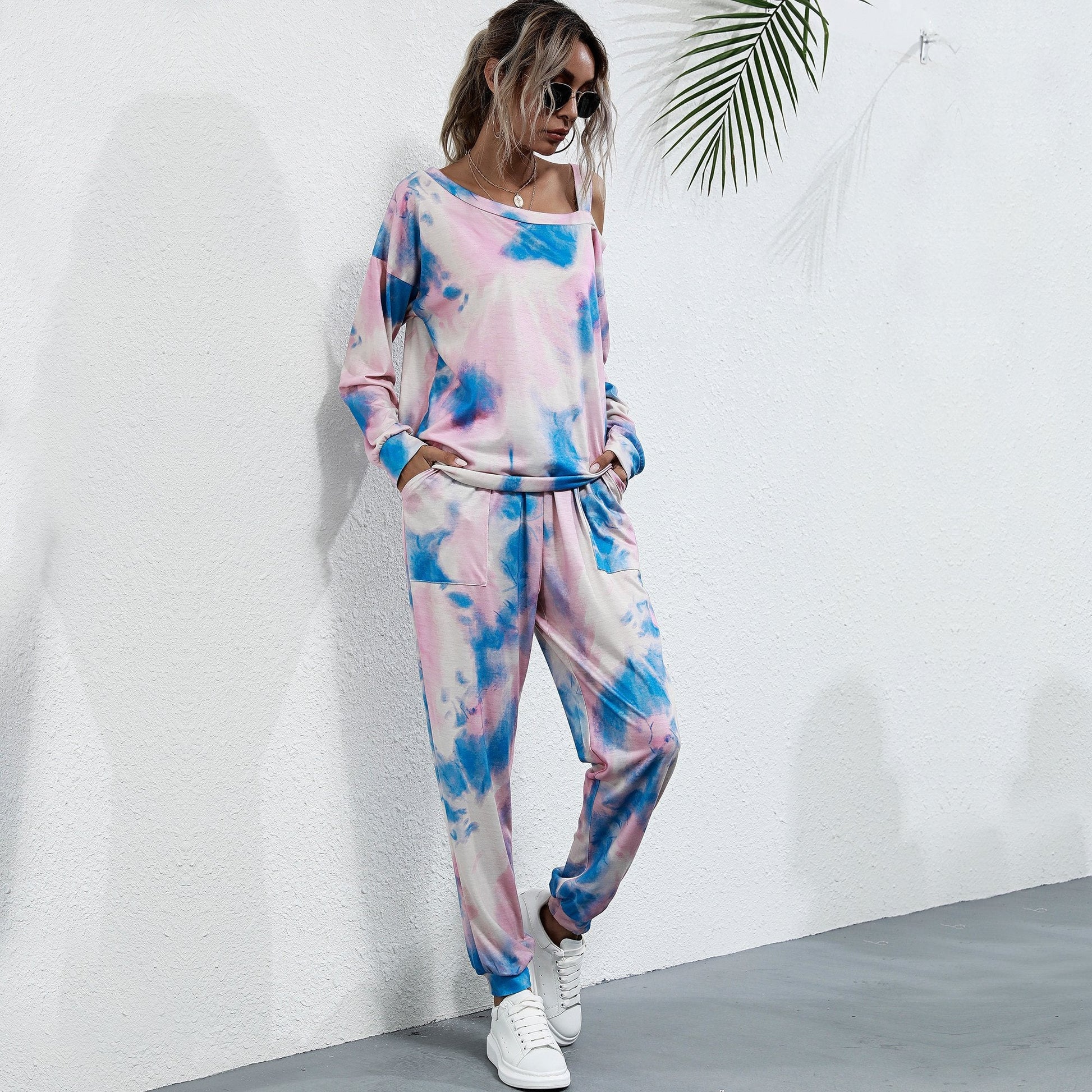 Women Tie-dye Sportswear Suit - LuckyFash™