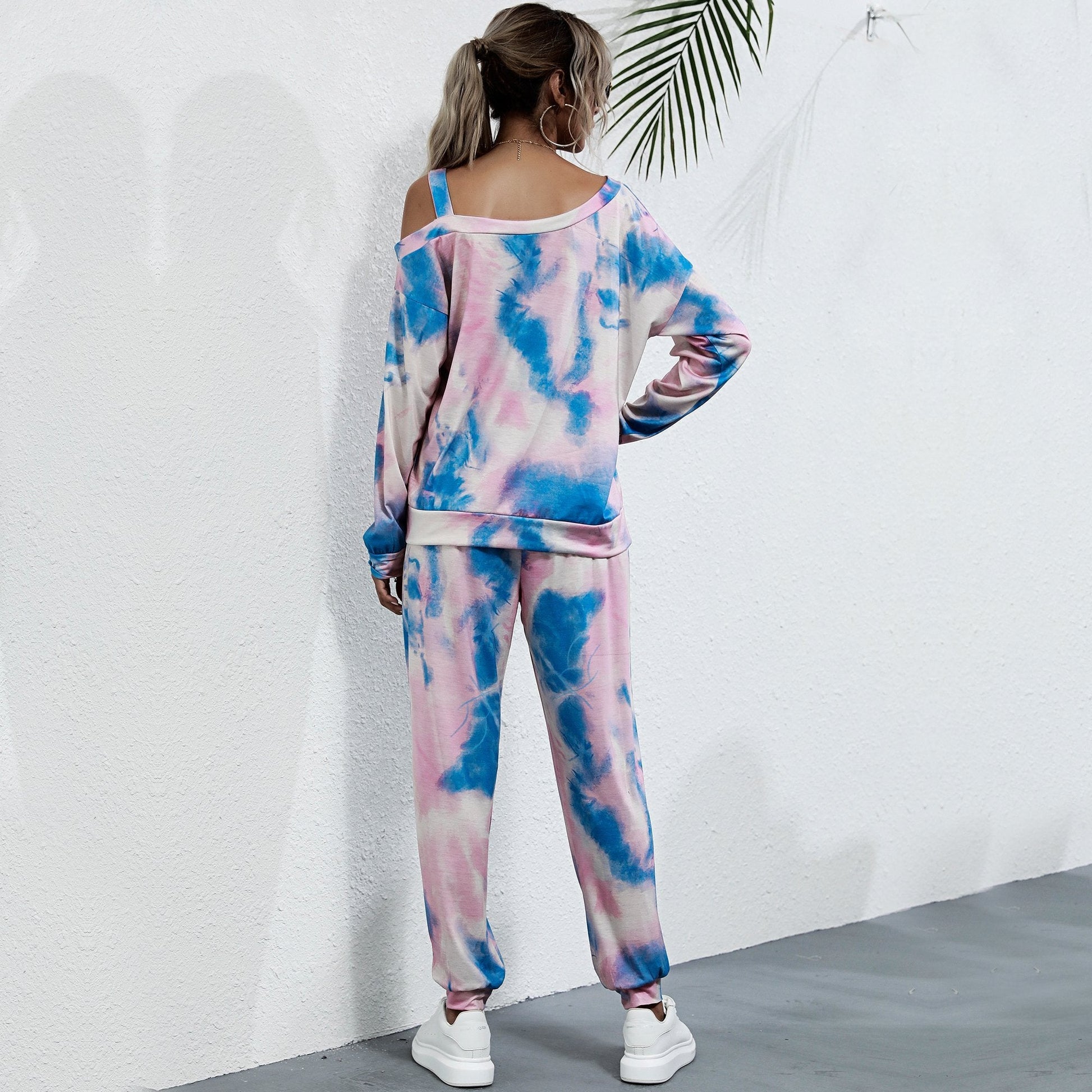 Women Tie-dye Sportswear Suit - LuckyFash™