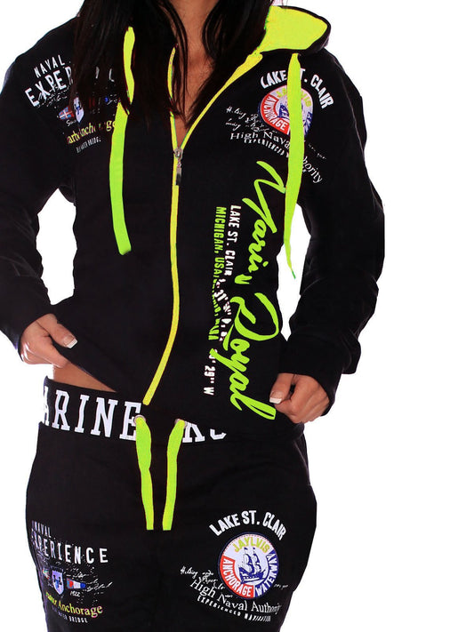 Women's 2 Piece Full Zip Tracksuit Casual - LuckyFash™