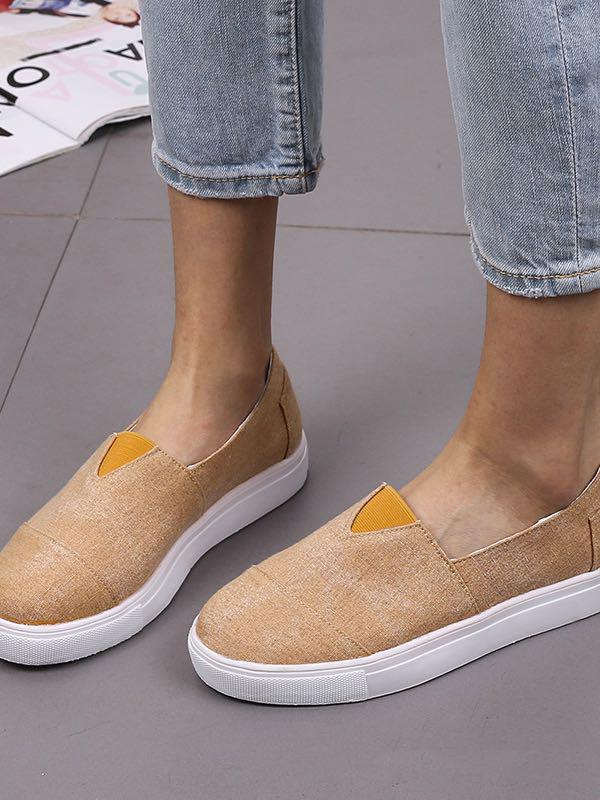 Women's Alpargata Cupsole Canvas Shoes - LuckyFash™