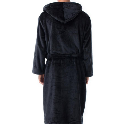 Women's Ankle Length Hooded Low Twist Soft Turkish Cotton Bathrobe - LuckyFash™