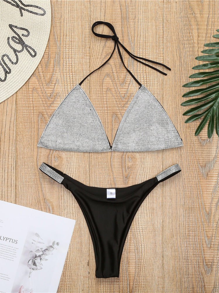 Women's Bikinis Fashionable Diamond Triangle Two Piece Bikini - LuckyFash™