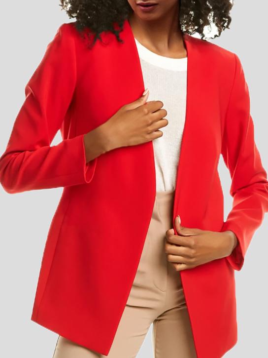 Blazers Pure Long Sleeve Temperament Professional Blazer - LuckyFash™