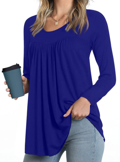 Blouses Casual Chiffon V Neck Blouse - LuckyFash™