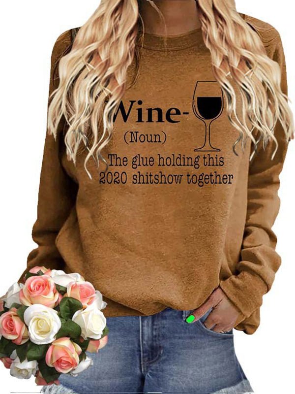 Blouses Commuter Fashion Trend Round Neck Long Sleeve  Blouse - LuckyFash™