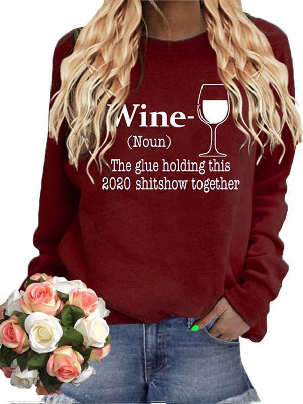 Blouses Commuter Fashion Trend Round Neck Long Sleeve  Blouse - LuckyFash™
