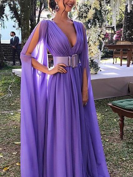 Women's Dresses Elegant Retro Deep V-Neck Party Evening Dress - LuckyFash™
