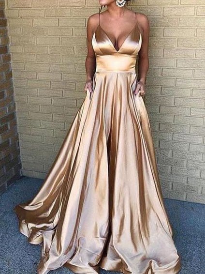 Dresses Sling V-Neck Sleeveless Party Dress - LuckyFash™