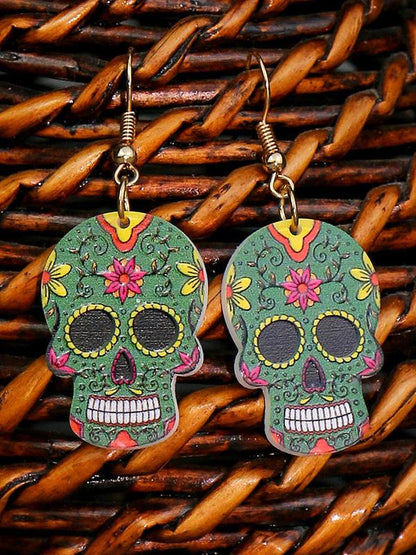 Earrings Halloween Hip Hop Skull Fear Earrings - LuckyFash™