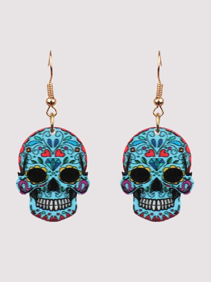 Earrings Halloween Hip Hop Skull Fear Earrings - LuckyFash™