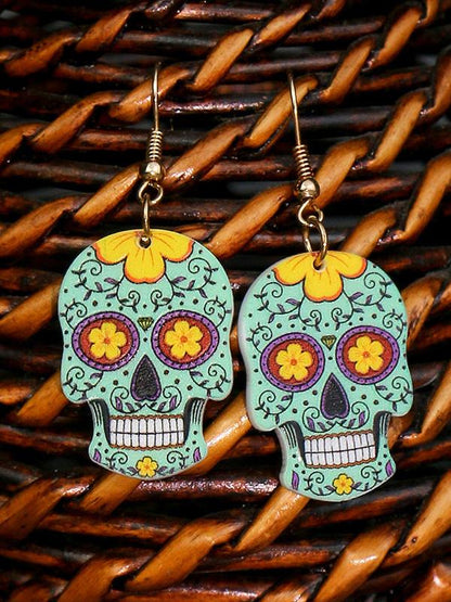 Earrings Halloween Hip Hop Skull Fear Earrings - LuckyFash™