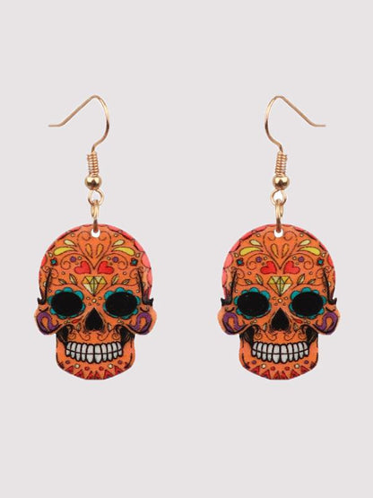 Earrings Halloween Hip Hop Skull Fear Earrings - LuckyFash™
