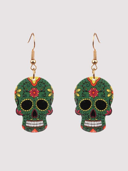 Earrings Halloween Hip Hop Skull Fear Earrings - LuckyFash™