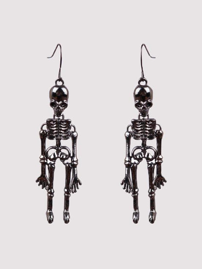 Earrings Halloween Skull Exaggerated Nightclub Punk Style Earrings - LuckyFash™