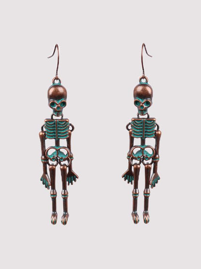 Earrings Halloween Skull Exaggerated Nightclub Punk Style Earrings - LuckyFash™