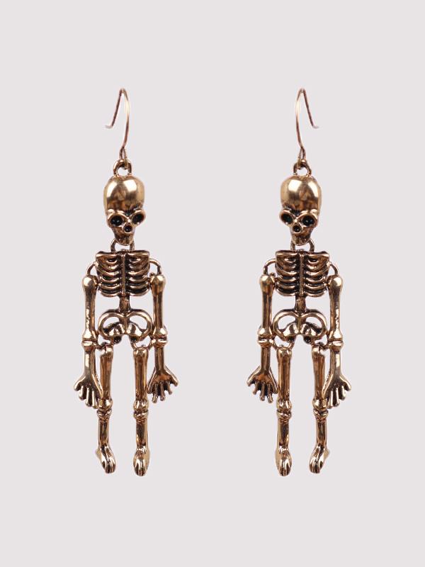 Earrings Halloween Skull Exaggerated Nightclub Punk Style Earrings - LuckyFash™
