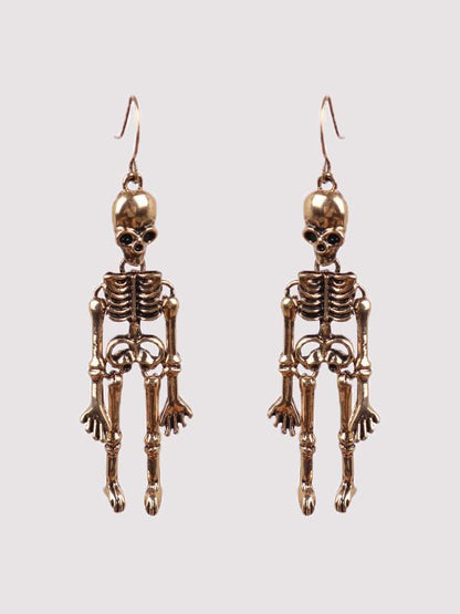 Earrings Halloween Skull Exaggerated Nightclub Punk Style Earrings - LuckyFash™