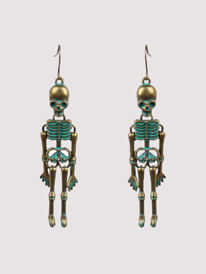 Earrings Halloween Skull Exaggerated Nightclub Punk Style Earrings - LuckyFash™