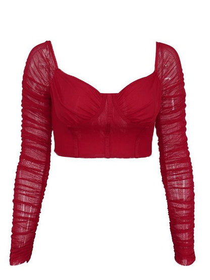 Women's Midriff Fashion Top - LuckyFash™