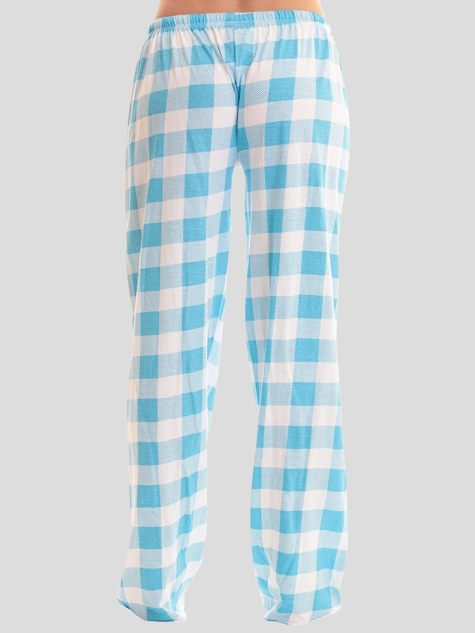 Women's Pants Classic Plaid Elastic Casual Pants - LuckyFash™