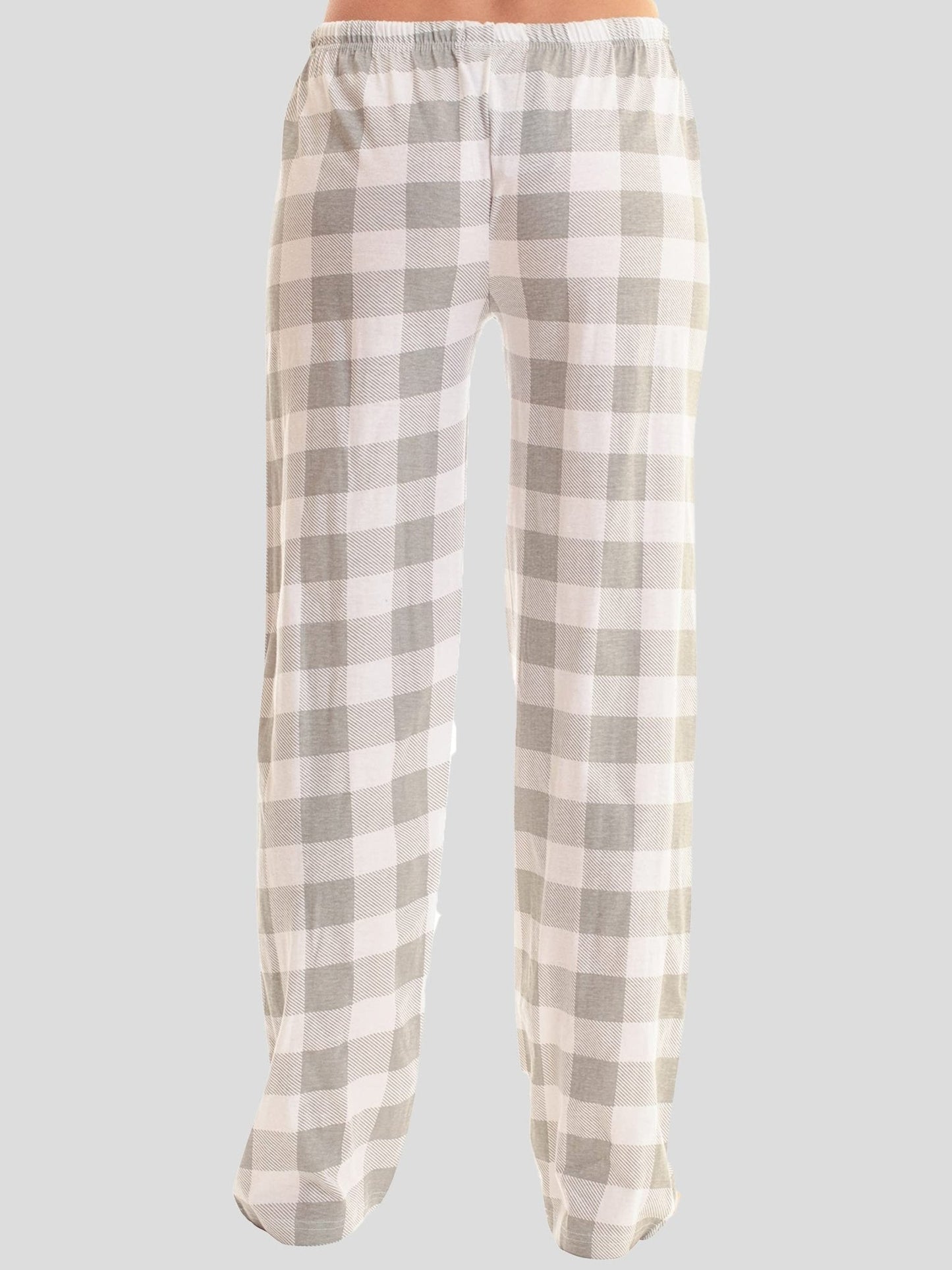 Women's Pants Classic Plaid Elastic Casual Pants - LuckyFash™