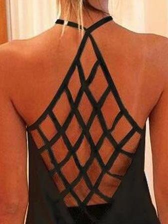 Summer Hollow Back Top - LuckyFash™