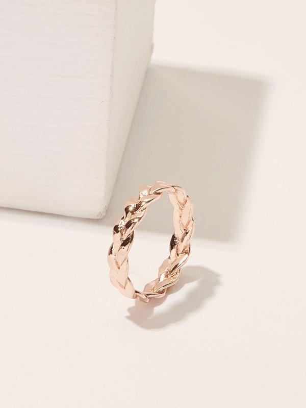 Woven Shaped Ring 1pc - LuckyFash™