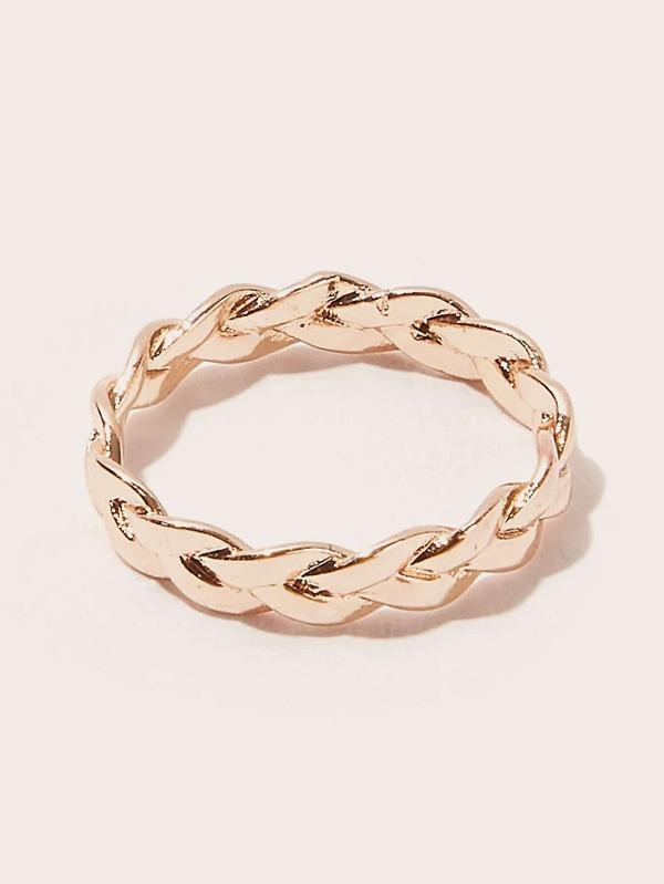 Woven Shaped Ring 1pc - LuckyFash™