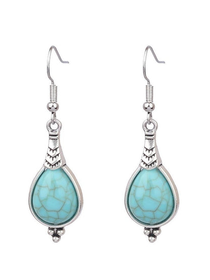 1 Pair Hanging Earrings For Women's Daily Alloy Classic Totem Series - LuckyFash™