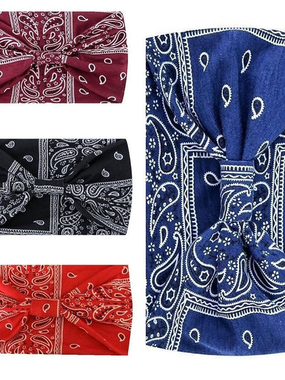 4pcs Women's Headbands Headband For Daily Fabric 1 2 3 - LuckyFash™