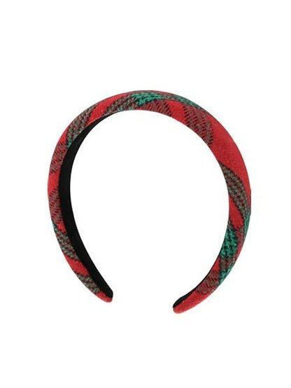 1PC Women's Girls' Headbands Scrunchie For Christmas Fabric Green bow Red bow Red headband - LuckyFash™