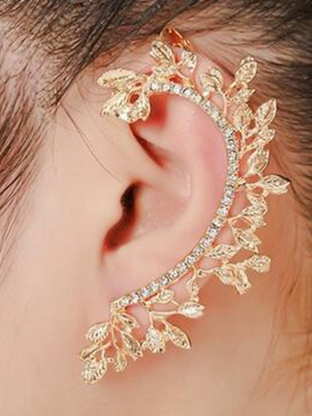 1PC Ear Cuff Single Earring For Women's AAA Cubic Zirconia Street Date Alloy Classic Fashion - LuckyFash™