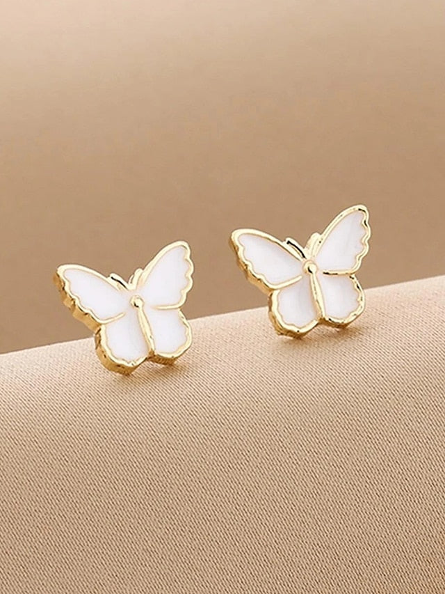 1 Pair Stud Earrings For Women's Birthday Gift Prom Alloy Classic Animal - LuckyFash™