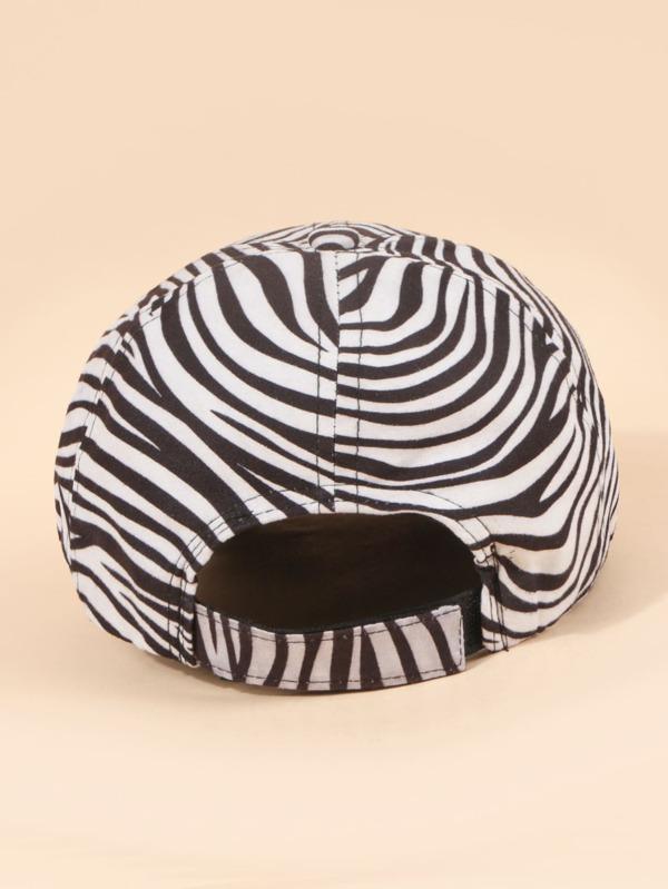 Zebra Striped Pattern Baseball Cap - LuckyFash™