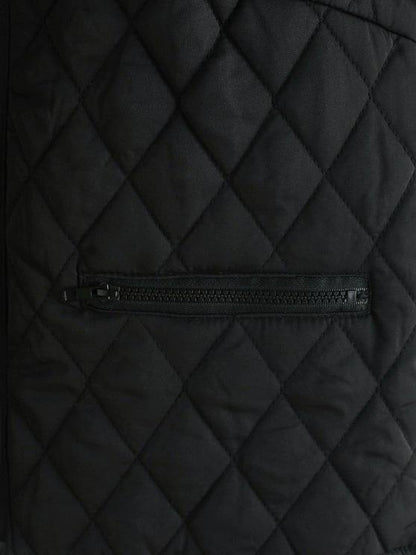 Zip Up Zippered Pockets Padded Vest - LuckyFash™