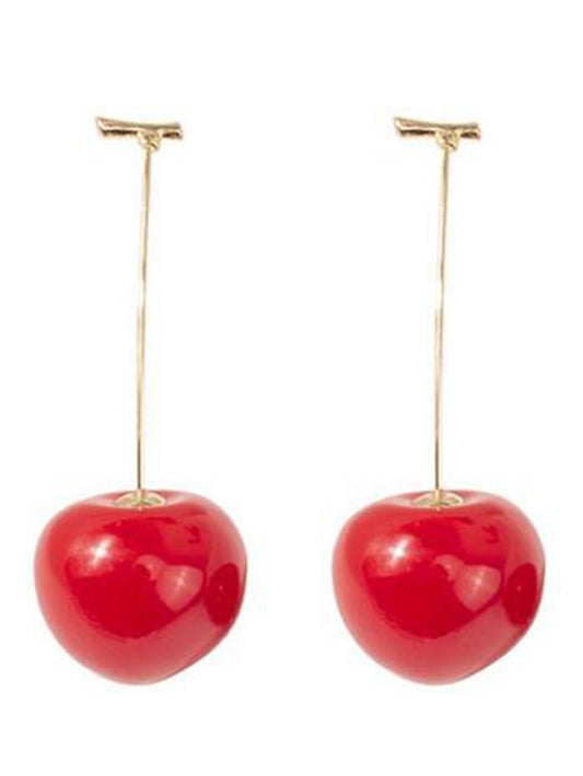 1 Pair Stud Earrings Drop Earrings For Women's Street Date Alloy Classic Cherry - LuckyFash™