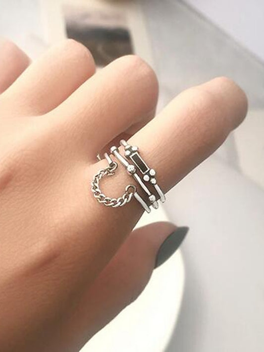 1PC Ring Open Cuff Ring For Women's Daily Date Alloy Classic - LuckyFash™