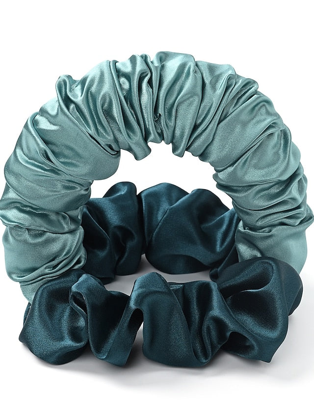 1PC Hair Ties Scrunchie For Daily Holiday Classic Fabric 1 2 3 for Women - LuckyFash™