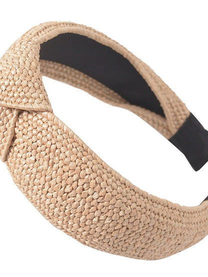 1PC Headbands Weaved Grass Nature Summer Headband For Daily Holiday for Women - LuckyFash™